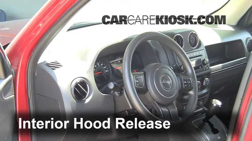 2012 Jeep Patriot Sport 2.0L 4 Cyl. Hood